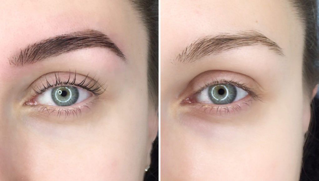 Share 84 about eyebrow tattoo before and after super cool  indaotaonec