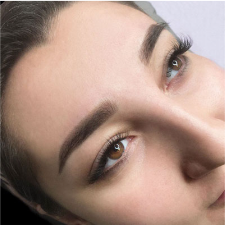Microblading Permanent Eyebrow Tattoo Up Close | Macro Beauty | Refinery29  - YouTube